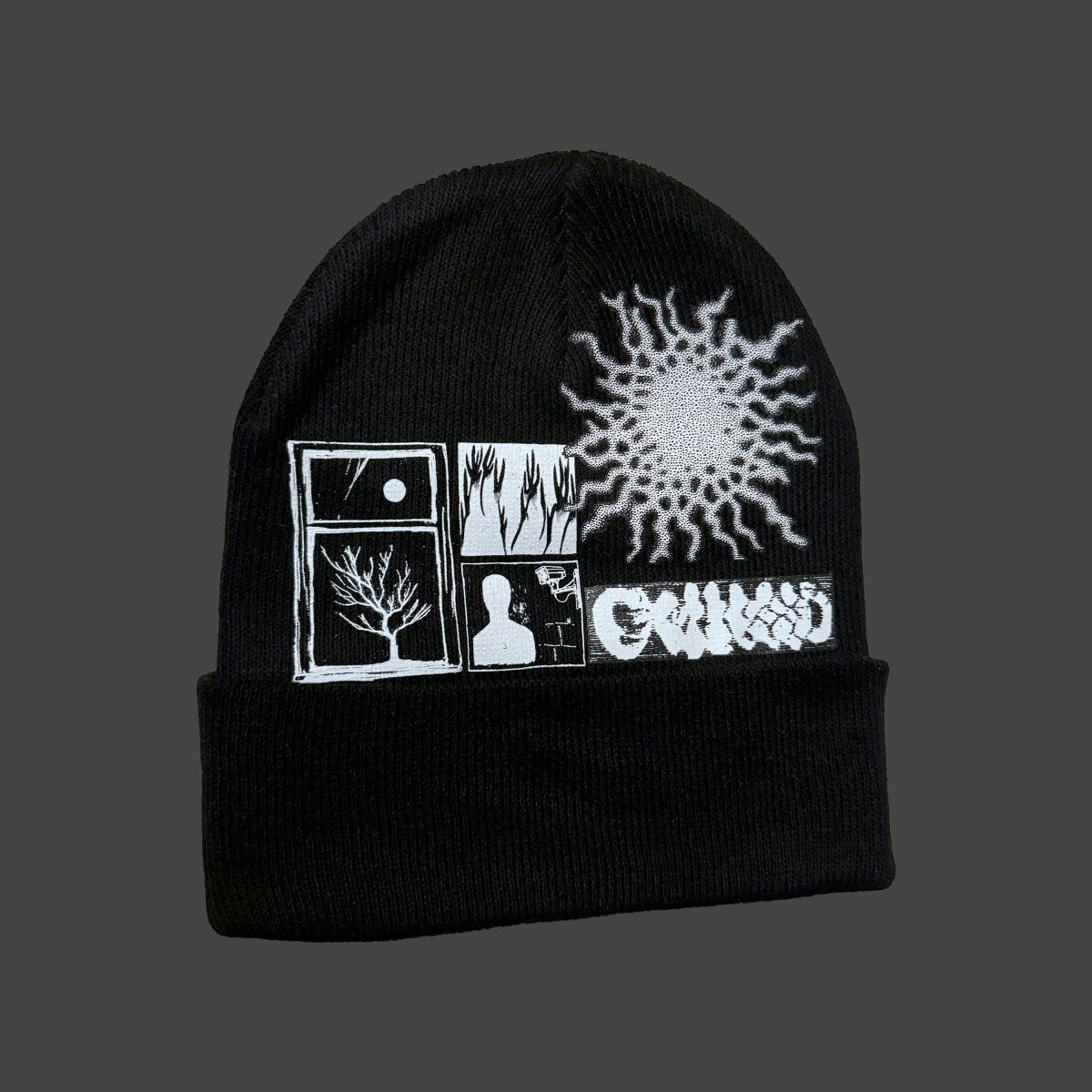 black solace void beanie #2 - solace void