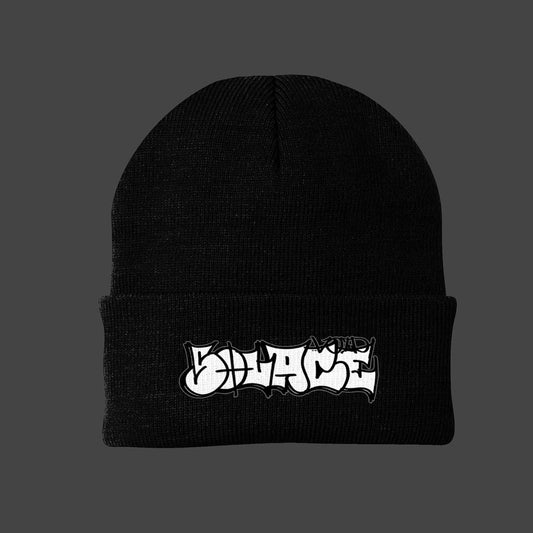 black solace void beanie - solace void