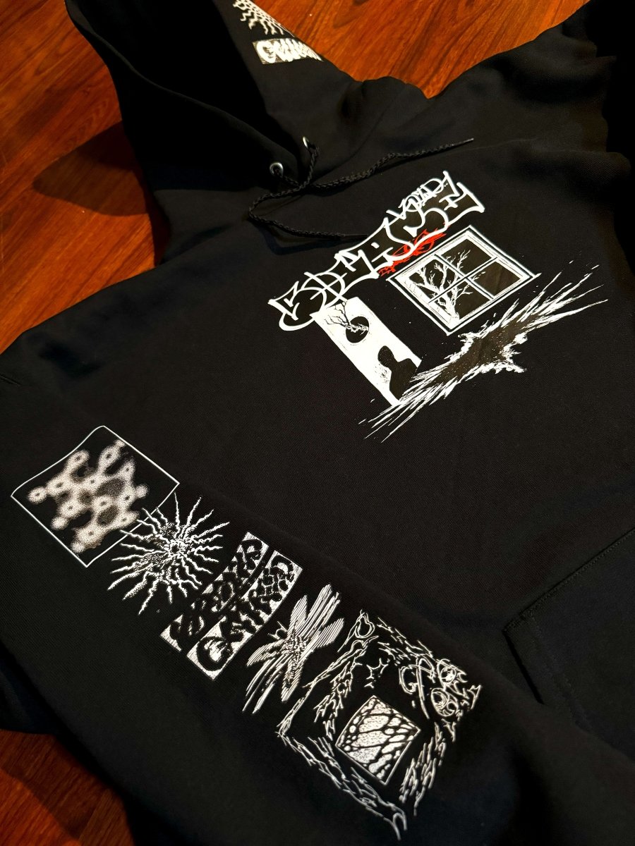 black solace void hoodie - solace void