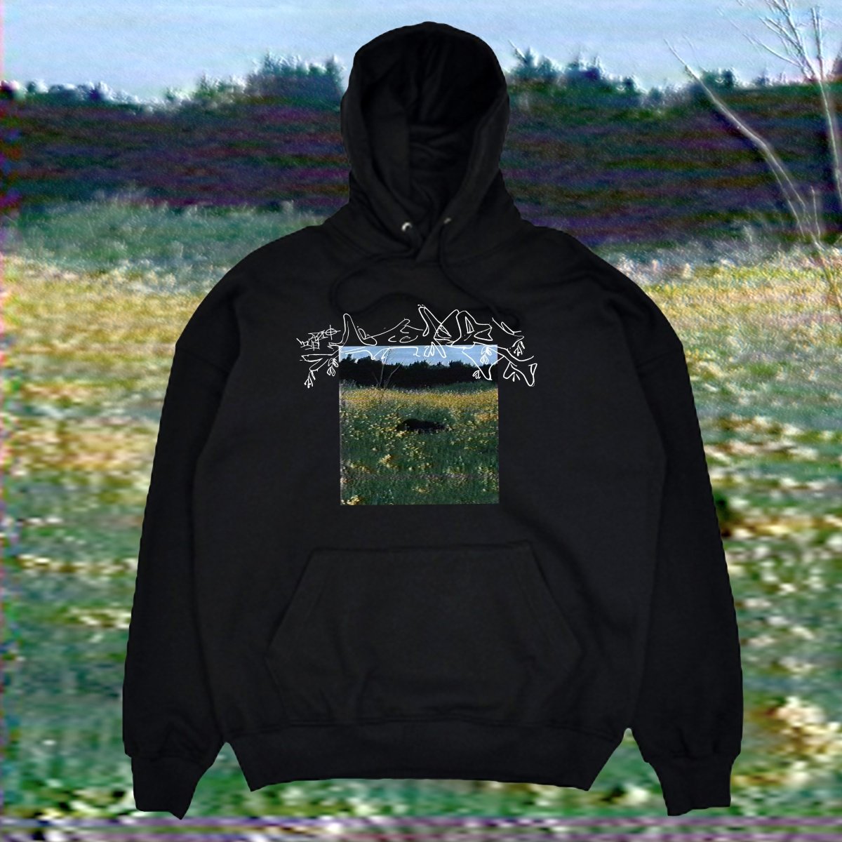 black solace void hoodie - solace void