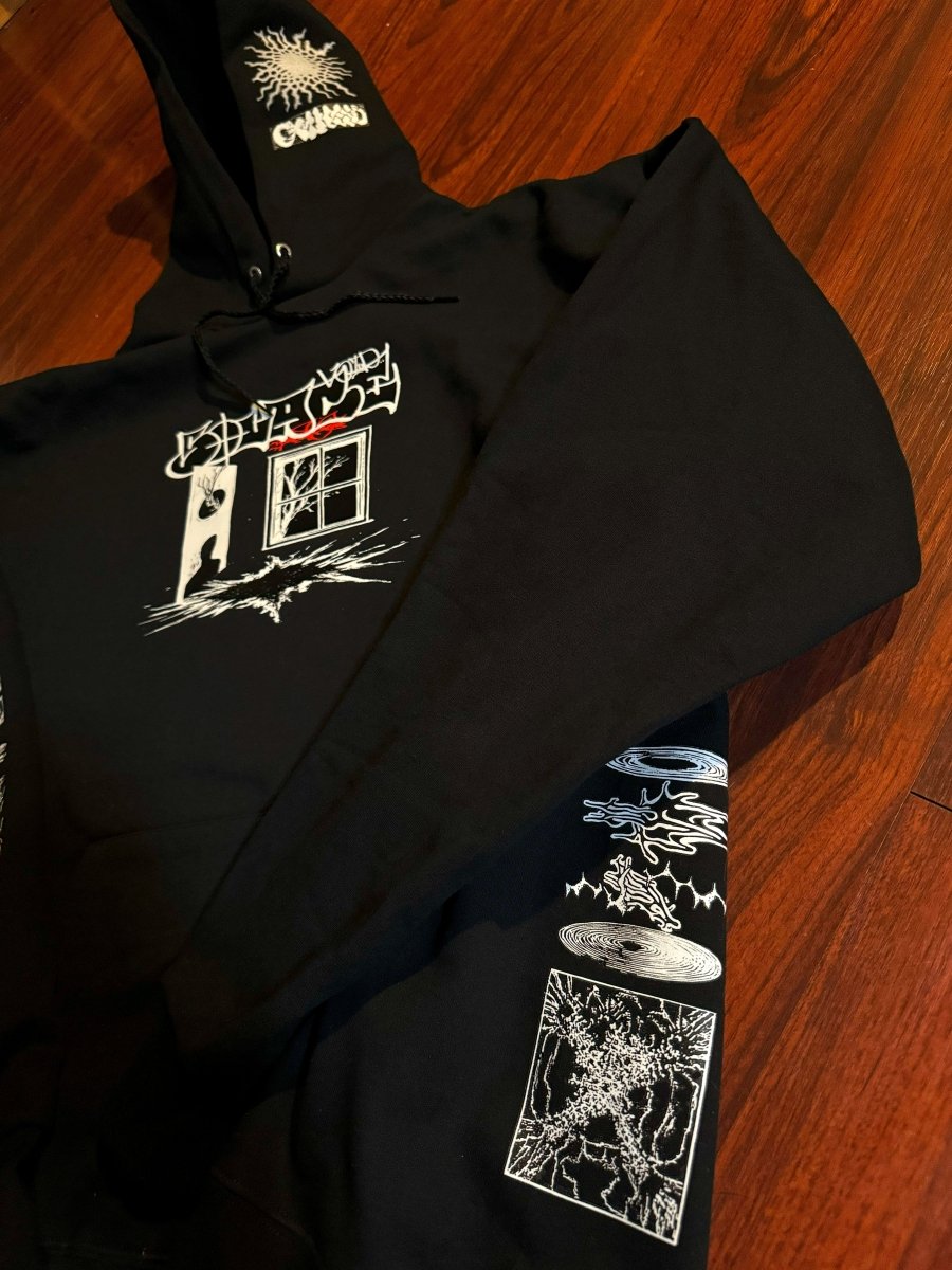 black solace void hoodie - solace void