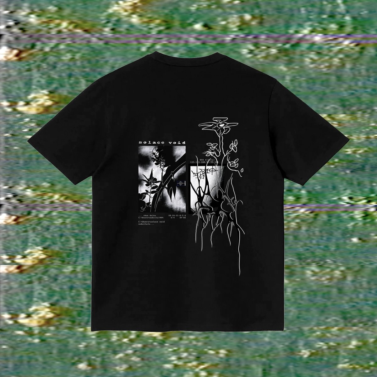 black solace void tee - solace void