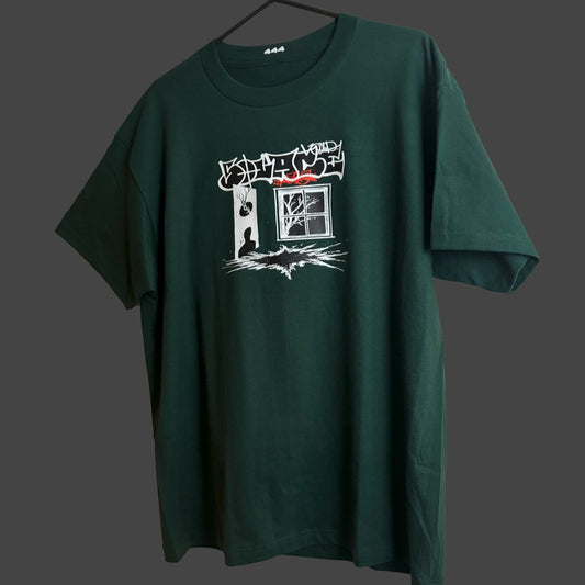 forest green solace void shirt - solace void