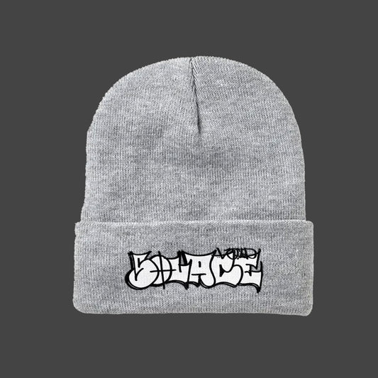 grey solace void beanie - solace void