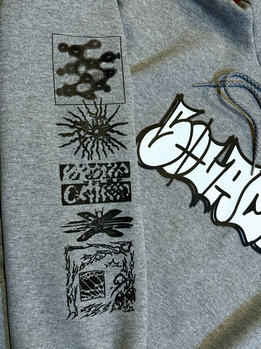 light grey solace void hoodie - solace void