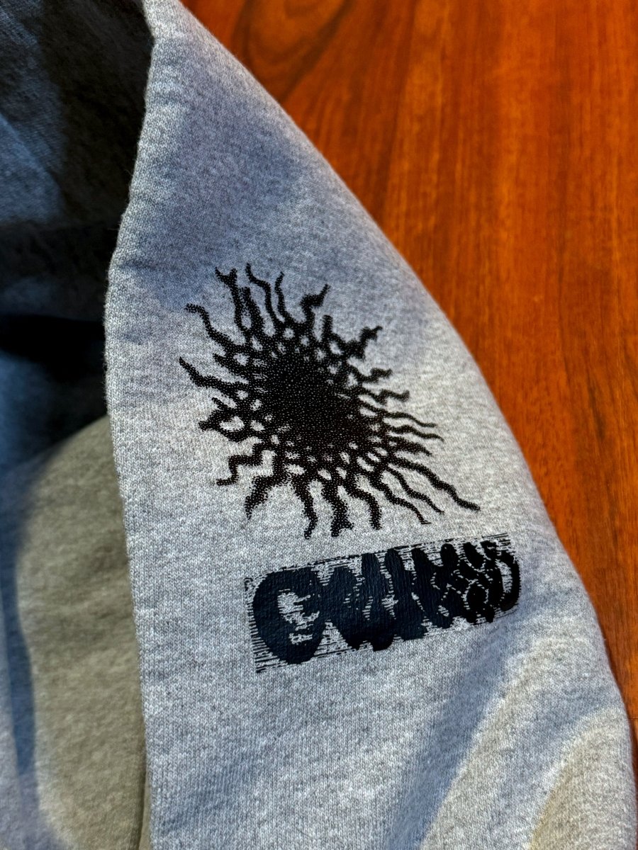 light grey solace void hoodie - solace void