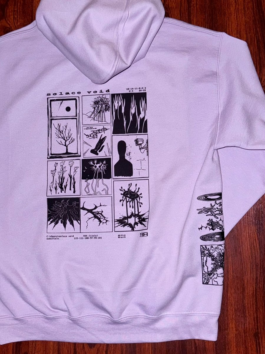 orchid solace void hoodie - solace void