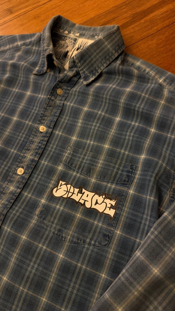 1 of 1 cotton flannel - LARGE - solace void
