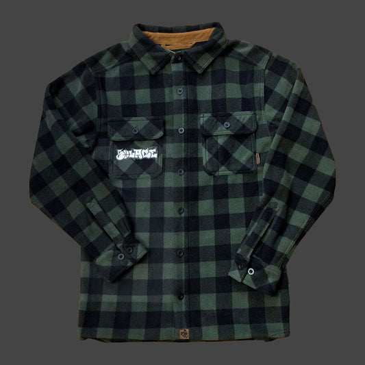 1 of 1 fleece flannel - SMALL - solace void